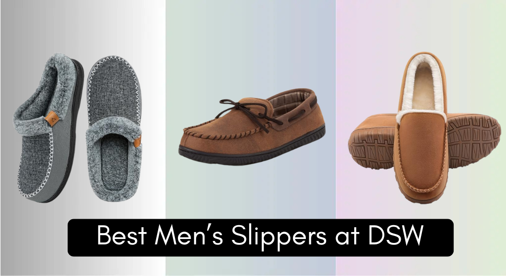 Best Men’s Slippers at DSW