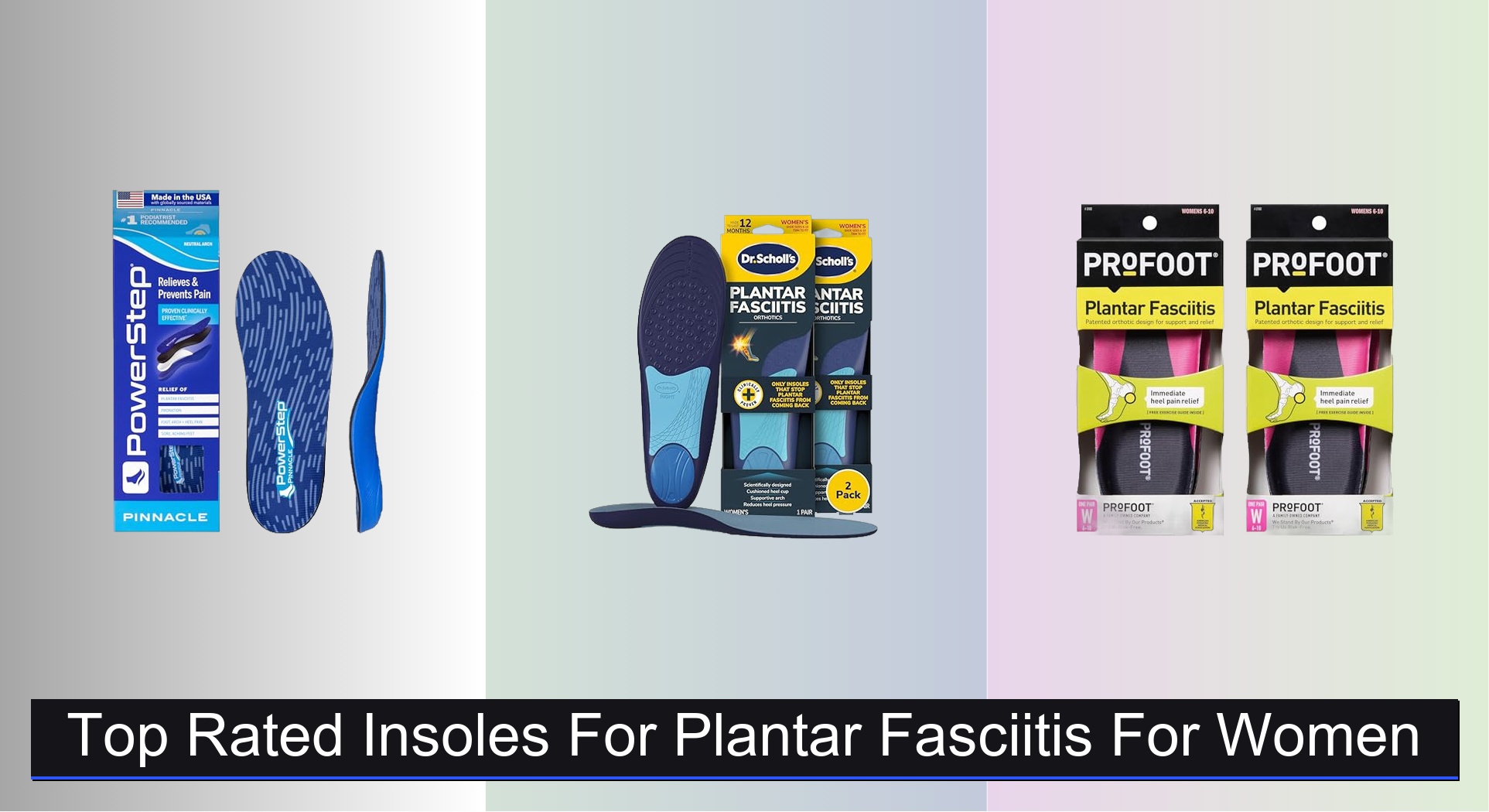 Plantar Fasciitis insole